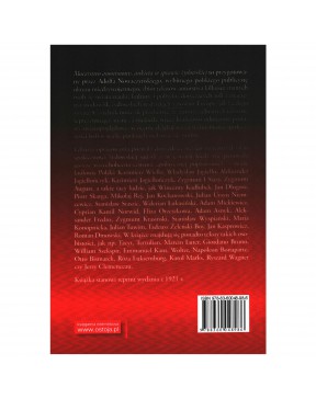 Mocarstwo anonimowe - okładka tył
Tylna okładka książki Mocarstwo anonimowe Adolfa Nowaczyńskiego