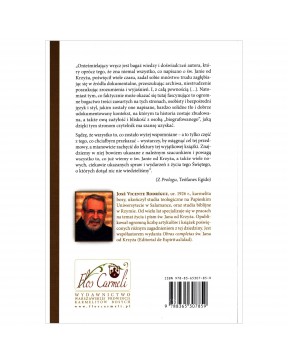 św. Jan od Krzyża. Biografia - okładka tył
Tylna okładka książki św. Jan od Krzyża Rodríguez