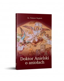 Doktor Anielski o aniołach - okładka przód
Przednia okładka książki Doktor Anielski o aniołach ks. Tomasza Stępnia