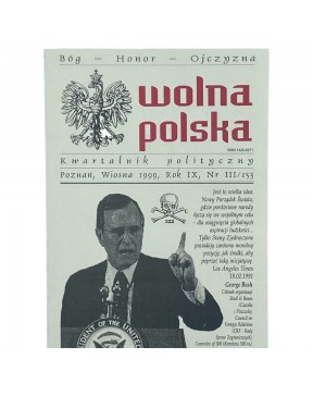 Wolna Polska - okładka przód
Przednia okładka książki Wolna Polska