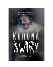 Koronaświry – okładka przód
Przednia okładka książki Koronaświry