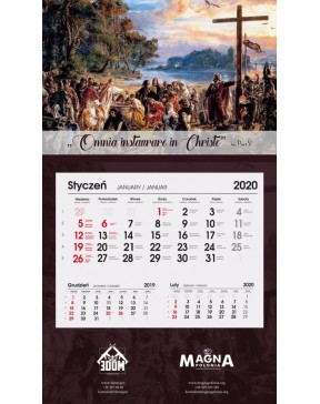Tradycyjny Kalendarz 2020 -...