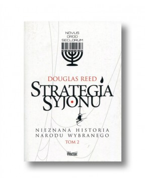 Strategia Syjonu - okładka przód
Przednia okładka książki Strategia Syjonu Douglas Reed