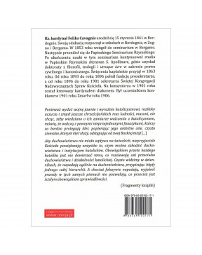 Masoneria. Co to jest masoneria, co ona zrobiła - okładka tył
Tylna okładka książki ks kard Feliks Cavagnis