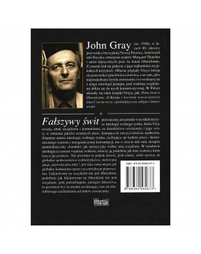Fałszywy świt - okładka tył
Tylna okładka książki Fałszywy świt Johna Gray'a