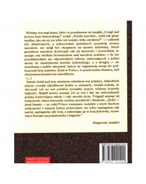 Stanisław Staszic a kwestia żydowska - okładka tył
Tylna okładka książki Stanisław Staszic a kwestia żydowska